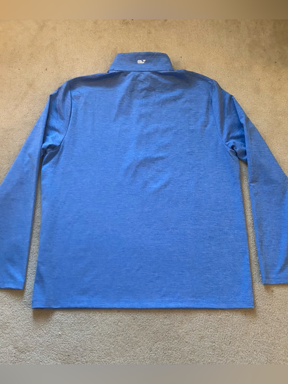 Vineyard Vines Performance Quarter Zip Pullover Men's Large Blue - Picture 3 of 7